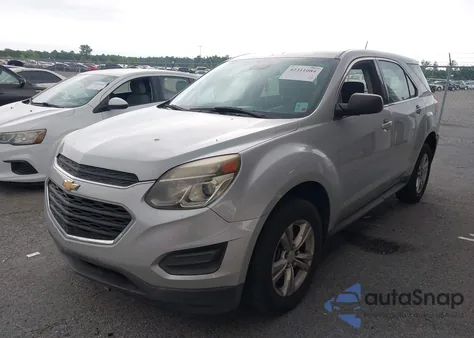 2016 Chevrolet Equinox Ls from USA, damaged, VIN 2GNALBEK4G6223569